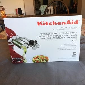 Kitchenaid Spiralizer with Peel, Core and Slice - NWOT